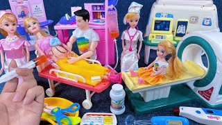 9 Minutes Satisfying with Unboxing Cute Doctor Playset ，Pregnant Woman Toys ASMR  Review Toys [upl. by Kilah]