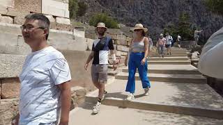 NEW 4K  Delphi Archeological Site or dɛlfaɪ or dɛlfi or Δελφοί  Delphi Greece  ECTV [upl. by Rusty]