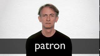 How to pronounce PATRON in British English [upl. by Naihtsirc]