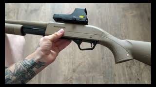 Winchester SXP Defender FDE  1276  Canon rayé fr [upl. by Aunson]