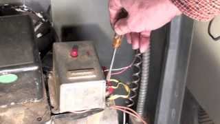 Troubleshoot the oil furnace part 3 Fire comes on but shuts down [upl. by Ynnhoj]