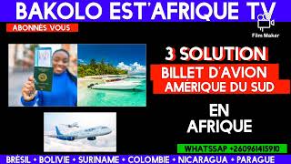 billet davion Afrique Amérique du Sud disponible ici [upl. by Dixie]