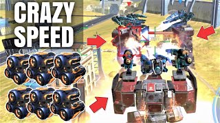 WR Bug or Buff Crazy Speed Arthur Gameplay  War Robots Remastered Test Server [upl. by Xam]