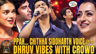 ஆமா திமிரு தான்😱எனக்கு வயசே ஆகாது🔥மொத்த Audienceயும்🎤Vibe பண்ண விட்ட Chithha😍Siddharth Live Singing [upl. by Assirolc]