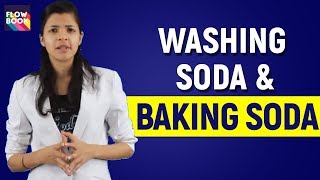 Washing Soda Vs Baking Soda  Sodium Carbonate Formula  Class 10th Science  Flowbook [upl. by Janet]