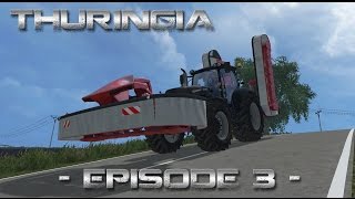 Farming Simulator 2015  CARRIERE THURINGIA  de l herbe vous avez dit de l herbe [upl. by Mojgan291]