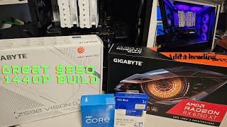 This is a great 850 1440P build Intel i5 11600K paired with a Gigabyte RX 6750xt 12 gb [upl. by Walliw708]