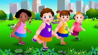 ತಲೆ ತೋಳು ಮಂಡಿ ಪಾದ Head Shoulders Knees amp Toes  Exercise  Kannada Kids Rhymes  ChuChu TV [upl. by Aynwad]