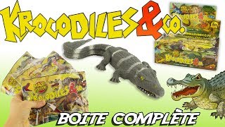 KROCODILES amp CO Boite Complète Maxi Edition Altaya Jouets Toy Review Cocodrilos Juguetes [upl. by Ahron]