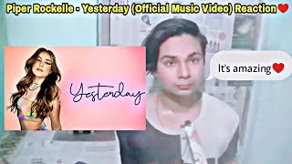 Piper Rockelle  Yesterday Official Music Video Reaction Emotional [upl. by Lener]