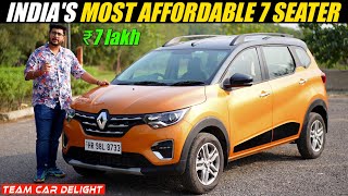 Renault Triber 2024  Value for Money 7 Seater  Detailed Drive Review [upl. by Ttebroc95]