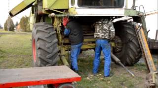 Claas Dominator 105 rebirthpart1 The starts [upl. by Scheider78]