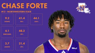 Chase Forte  Northwestern State  202324 Transfer Portal Highlights [upl. by Kcirrek595]