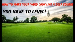 Leveling or top dressing a lawn and make it smooth with SAND  How to Level your yard WITH SAND [upl. by Vasos11]