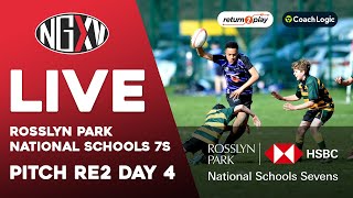 LIVE RUGBY 7s ROSSLYN PARK HSBC NATIONAL SCHOOL 7s 2022  PITCH RE2 DAY 4 [upl. by Labotsirc]