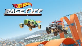 Juego de Autos 132 HOT WHEELS RACE OFF Carrera de 5 coches [upl. by Rodgers]