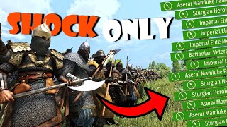 ONLY SHOCK INFANTRY Playthrough in BANNERLORD [upl. by Nagoh9]