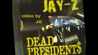 Jay Z  Dead Presidents HQ Original w Lyrics On Screen [upl. by Frendel979]