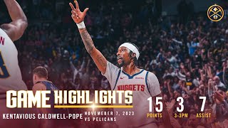 Kentavious CaldwellPope Top 10 Plays of 20152016 Season [upl. by Tsugua]