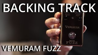 Backing Track Fm  Vemuram Myriad Fuzz  75 BPM [upl. by Drofyar618]