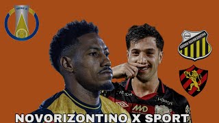 Novorizontino x Sport Brasileirao B [upl. by Dav]