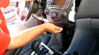 How to Remove Radio  CD Changer from 2007 Honda Accord for Repair [upl. by Jedd877]