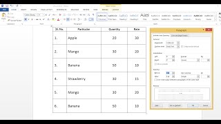 How to Adjust Table Paragraph Line Spacing in Microsoft Word [upl. by Tenenbaum]