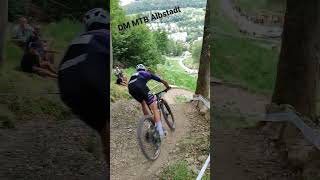 Gut trainiert bei der MTB DM in Albstadt [upl. by Stasny]