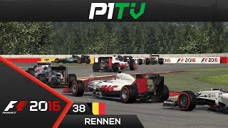 F1 2016 38  Wie ein Aal durchgeflutscht  Lets Play F1 2016 T300 F1 PC [upl. by Aneroc]