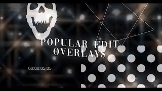 popular overlays for edits amp badass edits   2022 [upl. by Venable]