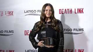 Jaime Adler quotDeath Linkquot World Premiere Red Carpet [upl. by Eislehc]