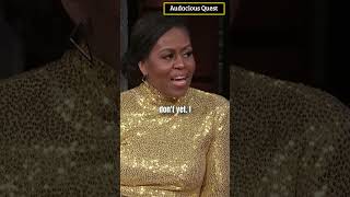 Michelle Obama Answers Some Personal Questions Part 6  Shorts [upl. by Tumer265]