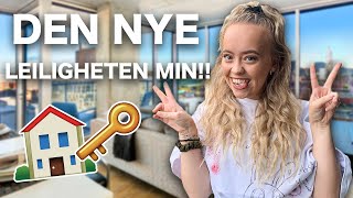 APARTMENT TOUR I NY LEILIGHET  Flyttevlog 3 [upl. by Alleacim]