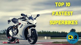 Top 10 Fastest Superbikes In India [upl. by Patman]