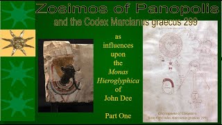 Zosimos of Panopolis part 1 The context of GrecoEgyptian alchemy as connected to Dees Monas [upl. by Sink762]