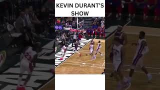 KD Scores 21 Points with Just ONE Dribble 😱  Legendary Scoring Display ytshorts viralshorts nba [upl. by Tnomed533]