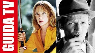 Kill Bill Vol1 e Fino all’ultimo respiro  Scopri i migliori film da vedere con la nostra GUIDA TV [upl. by Akaenahs]