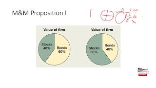 M amp M Theory Without Taxes Capital Structure Theories Part 1 [upl. by Siekram124]