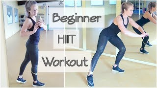 Beginner HIIT Workout  Thuis Trainen [upl. by Nonnaehr163]