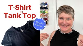 TShirt to Tank Top  Binding Tips and Tricks [upl. by Ahtanamas]