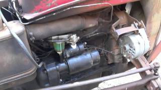 How to Wire up a single wire alternator for Tractors [upl. by Silletram]