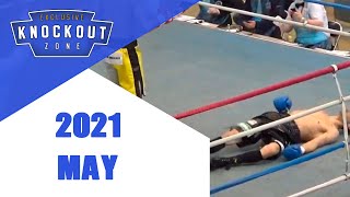 Boxing Knockouts  May 2021 knockoutzone [upl. by Phippen]