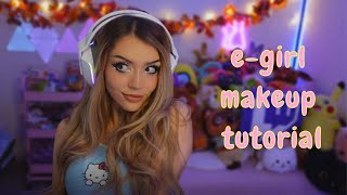 MY OFFICIAL EGIRL MAKEUP TUTORIAL ♡ [upl. by Asiulana]