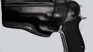 Review of the Kramer IWB2 horsehide holster for the SampW 1006 [upl. by Popelka]