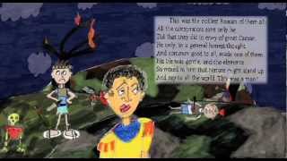 Animation by Tom Cross and pupils from St Gregorys Primary School  Julius Caesar  RSC Education [upl. by Chang502]