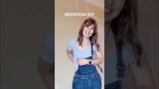 BEDROOM MAKEOVER DIY bedroommakeover bedroomdesign diy diyhomedecor [upl. by Amaso718]