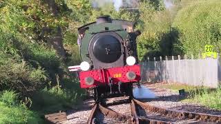 Isle wight steam railway 221023 [upl. by Binky313]