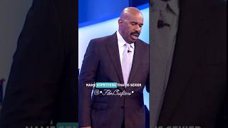 Name something that is sexier when its in quotBLACKquot steveharvey brilliance people [upl. by Wilda]