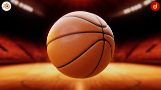 How To Make a Basketball in Blender  Basketball in Blender  Basketball Blender [upl. by Yliak]