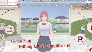 Flanny Love Simulator 21  GamePlay  DL [upl. by Enaffit]